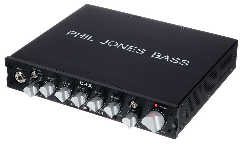 Tête d'ampli basse Phil Jones Bass Amp Head D-400 | Test, Avis & Comparatif