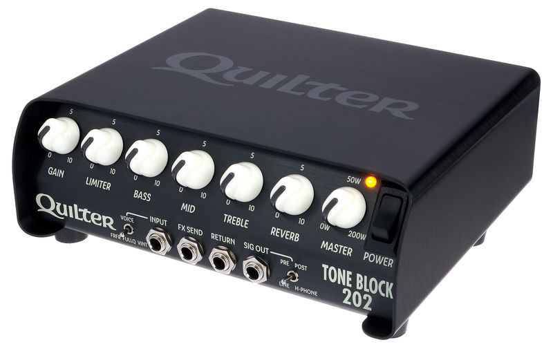 La tête d'ampli pour guitare électrique Quilter Tone Block 202 | Test, Avis & Comparatif