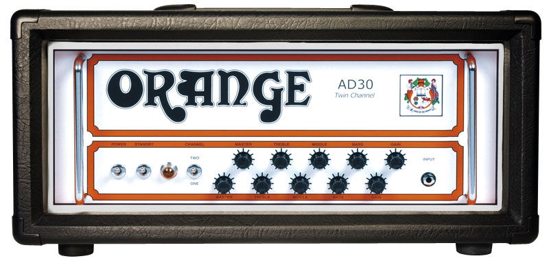 La tête d'ampli pour guitare électrique Orange AD30HTC Black | Test, Avis & Comparatif