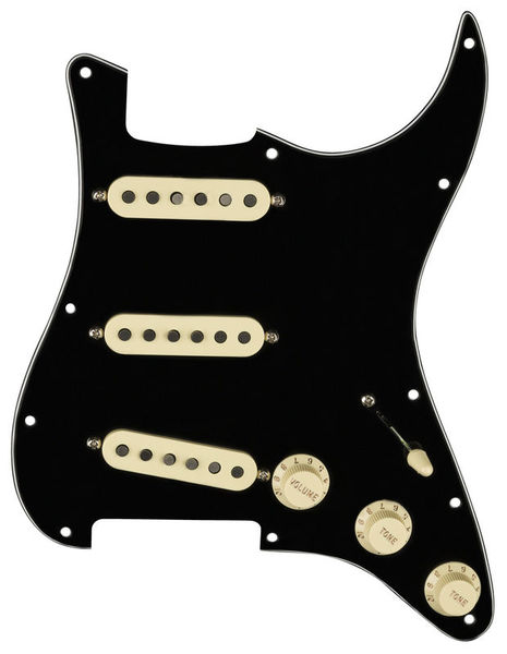 Micro guitare Fender Pre-Wired ST PG Tex-Mex SSS BK | Test, Avis & Comparatif