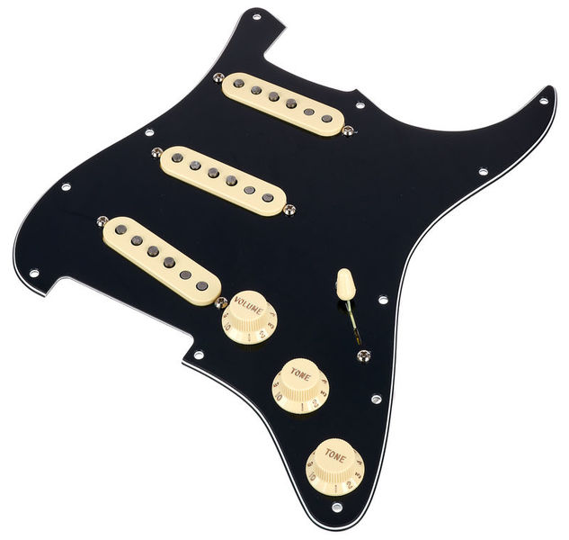 Micro guitare Fender Pre-Wired ST Pickguard 69 BK | Test, Avis & Comparatif