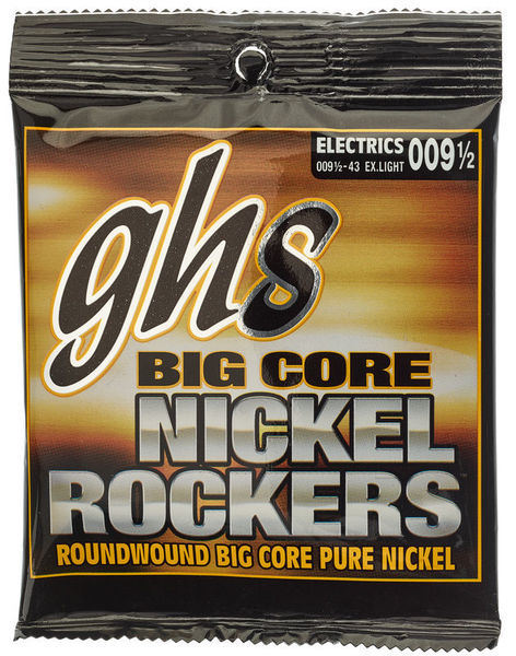 Cordes guitare GHS Big Core Nickelrockers 9,5/43 | Test, Avis & Comparatif