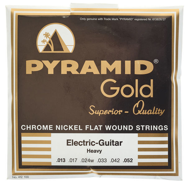 Cordes guitare Pyramid Gold Flatwound 412100 | Test, Avis & Comparatif
