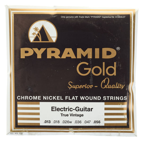 Cordes guitare Pyramid Gold True Vintage Flatwound | Test, Avis & Comparatif