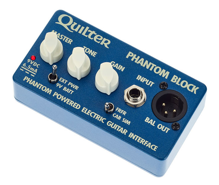 Le préamp pour guitare électrique Quilter Phantom Block Pre Amp/Cab Sim | Test, Avis & Comparatif