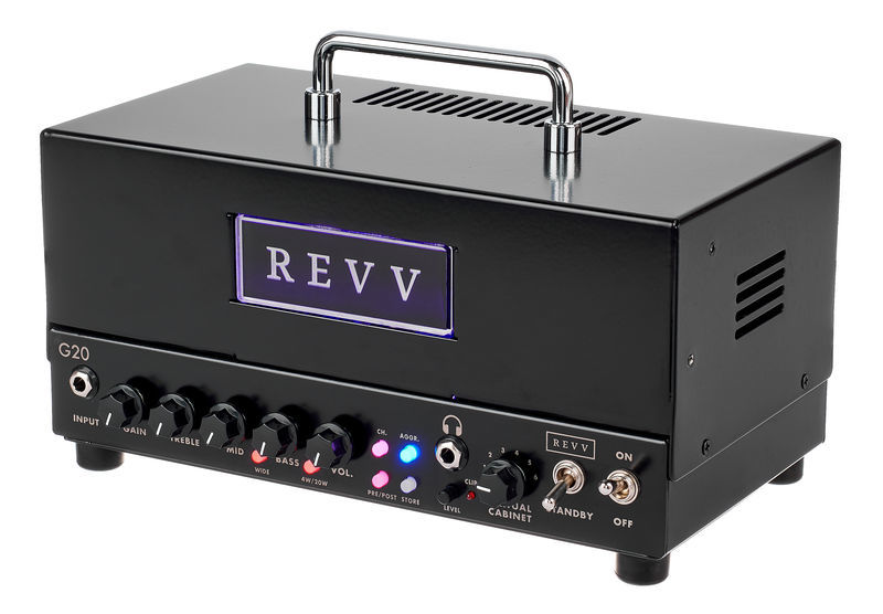 La tête d'ampli pour guitare électrique Revv G20 Amp Head | Test, Avis & Comparatif