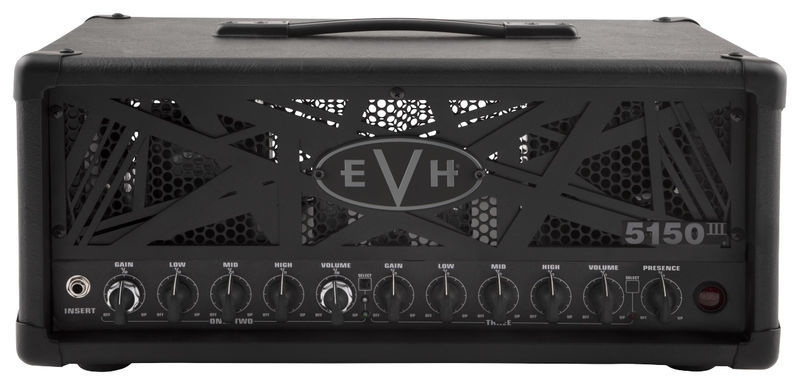 La tête d'ampli pour guitare électrique Evh 5150 III 50 W 6L6 Head Stealth | Test, Avis & Comparatif