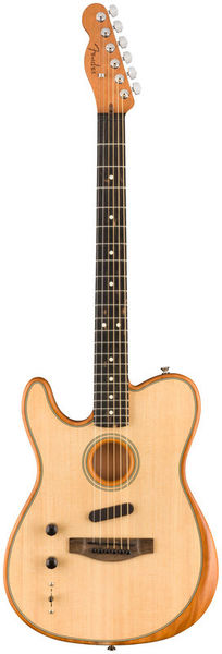 Guitare acoustique Fender Acoustasonic Tele LH NAT | Test, Avis & Comparatif