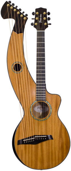 Guitare acoustique Timberline Guitars T30HGpc-e Harp Guitar | Test, Avis & Comparatif