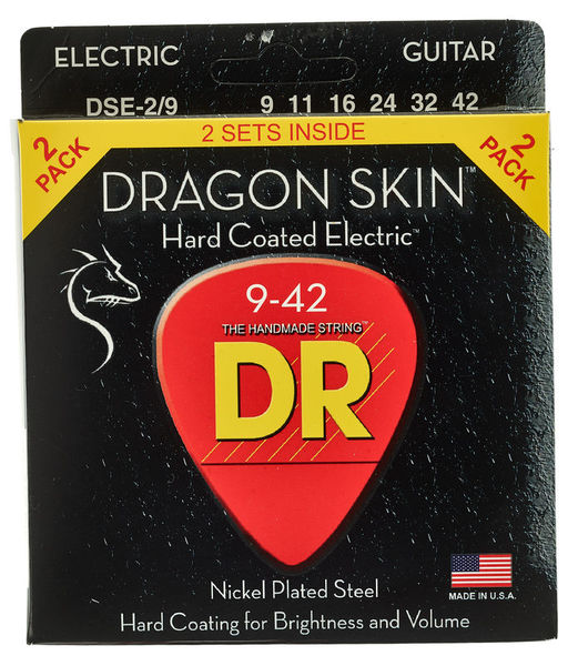 Cordes guitare DR Strings Dragon Skin DSE-9-42 2-Pack | Test, Avis & Comparatif