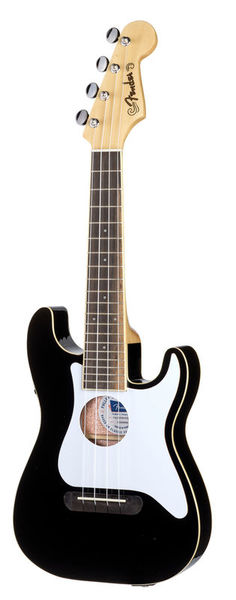 Le ukulélé Fender Fullerton Strat Ukulele Black | Test, Avis & Comparatif