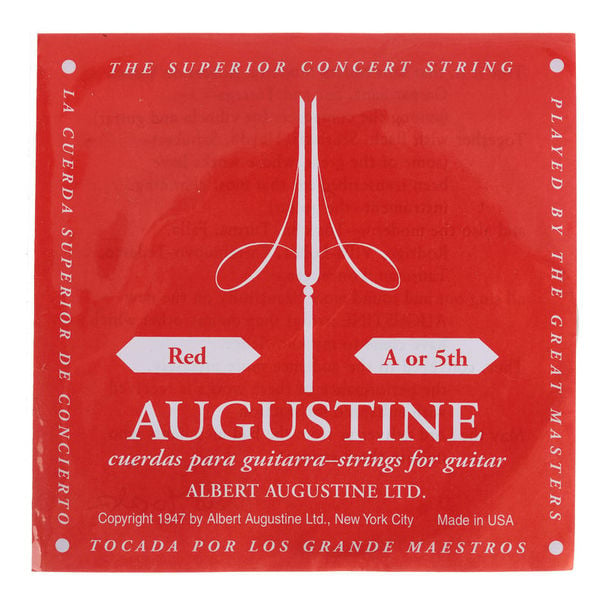 Cordes guitare Augustine A-5 String Red Label | Test, Avis & Comparatif