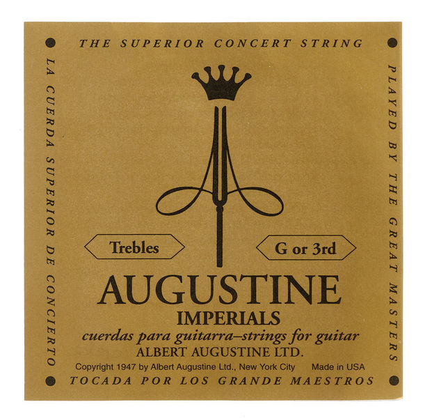 Cordes guitare Augustine Imperial G3 Nylon Single | Test, Avis & Comparatif