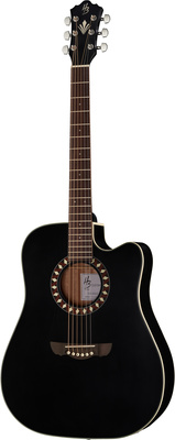 Guitare acoustique Harley Benton HB Custom Line CLD-10SCE BKS | Test, Avis & Comparatif