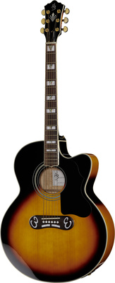 Guitare acoustique Harley Benton HB Custom Line King-CE VS | Test, Avis & Comparatif