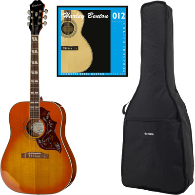 Guitare acoustique Epiphone Hummingbird Pro Bundle | Test, Avis & Comparatif