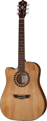 Guitare acoustique Harley Benton Custom Line CLD-1048SCE-LH | Test, Avis & Comparatif