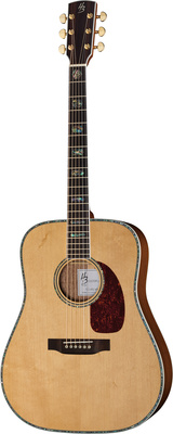 Guitare acoustique Harley Benton Custom Line CLD-41SE WN | Test, Avis & Comparatif