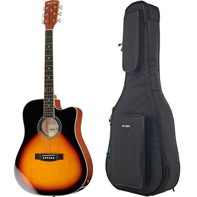 Guitare acoustique Harley Benton D-120CE VS Bundle | Test, Avis & Comparatif