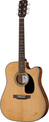 Guitare acoustique Harley Benton Custom Line CLD-28SCE Walnut | Test, Avis & Comparatif