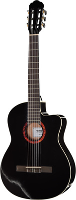 Guitare classique La Mancha Romero Lava 42-CE-N Black | Test, Avis & Comparatif
