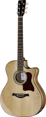 Guitare acoustique Harley Benton Baritone CLG-414BCE NT | Test, Avis & Comparatif