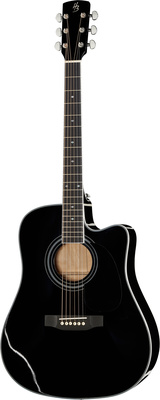 Guitare acoustique Harley Benton CLD-341SC BK Custom Li B-Stock | Test, Avis & Comparatif