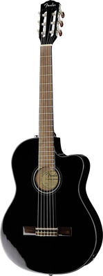 Guitare classique Fender CN-140SCE Thinline Black | Test, Avis & Comparatif