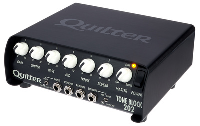 La tête d'ampli pour guitare électrique Quilter Tone Block 202 B-Stock | Test, Avis & Comparatif