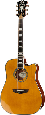Guitare acoustique DAngelico Premier Bowery Vintage Natural | Test, Avis & Comparatif