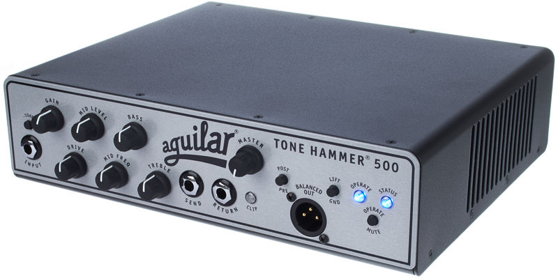 Tête d'ampli basse Aguilar Tone Hammer 500 | Test, Avis & Comparatif