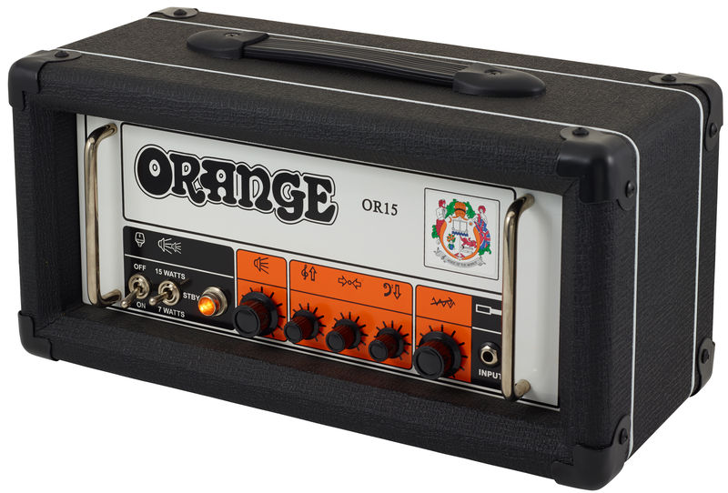 La tête d'ampli pour guitare électrique Orange OR 15 H BK | Test, Avis & Comparatif