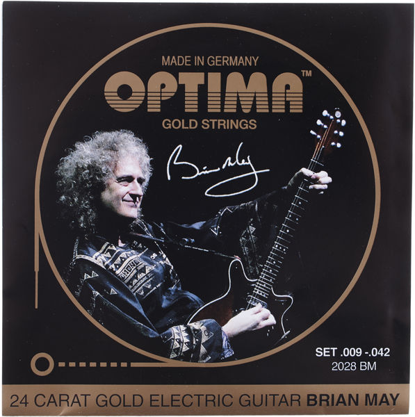 Cordes guitare Optima Brian May Signature Strings | Test, Avis & Comparatif