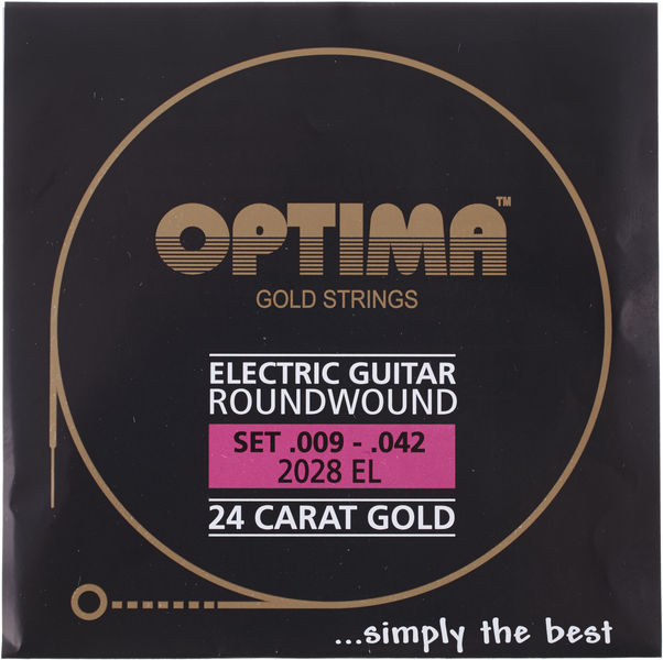 Cordes guitare Optima 2028EL | Test, Avis & Comparatif