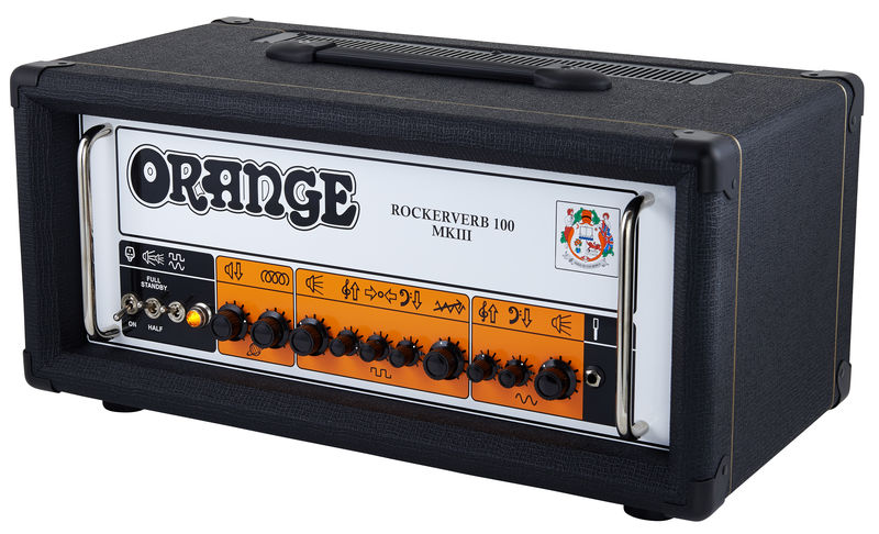 La tête d'ampli pour guitare électrique Orange Rockerverb 100H MKIII BK | Test, Avis & Comparatif