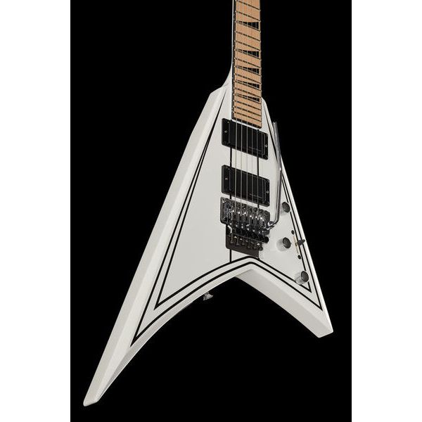 Guitare électrique Jackson RRX24M White w/Black PinStripe : Test, Avis, Comparatif