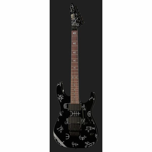 La guitare électrique ESP LTD KH Demonology BLK Graphic - Avis, Test