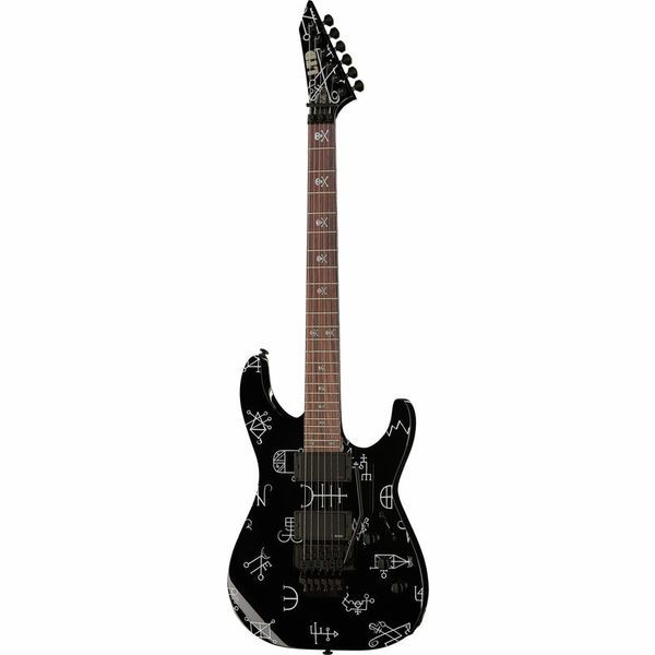 La guitare électrique ESP LTD KH Demonology BLK Graphic - Avis, Test