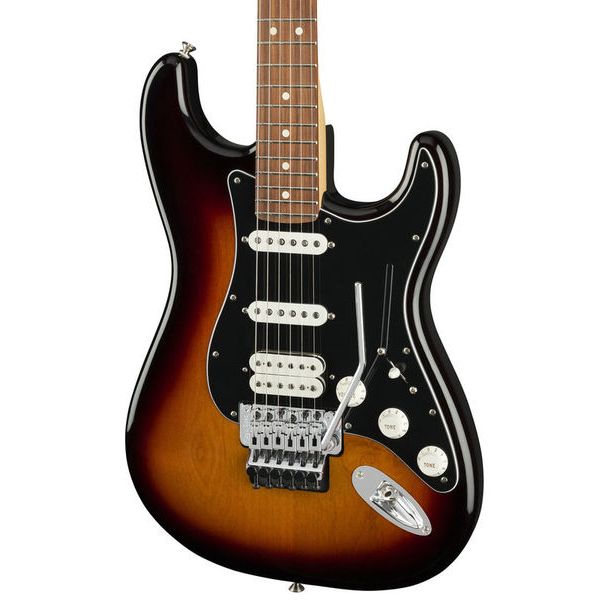 La guitare électrique Fender Player Ser Strat FR HSS PF 3TS Test & Avis