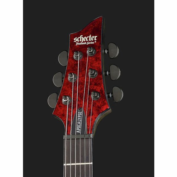 Guitare électrique Schecter V-1 Apocalypse Red Reign - Avis et Test