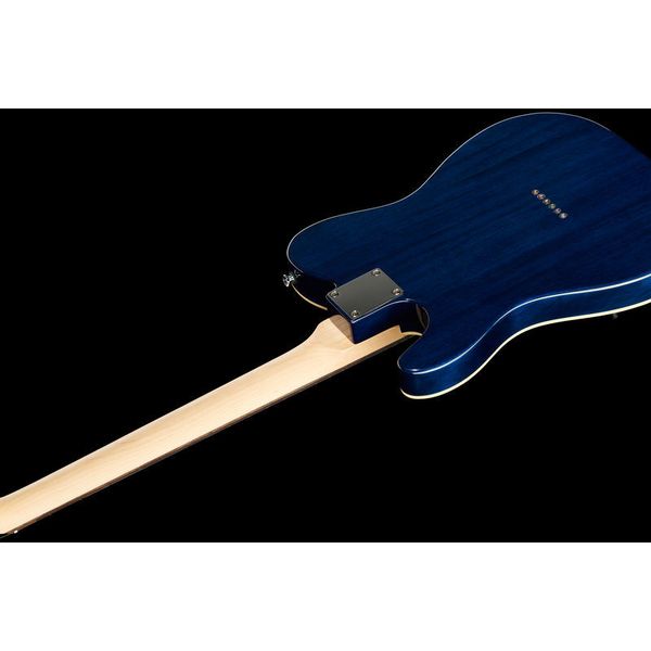 La guitare électrique Harley Benton TE-90QM HH Trans Blue : Test et Avis