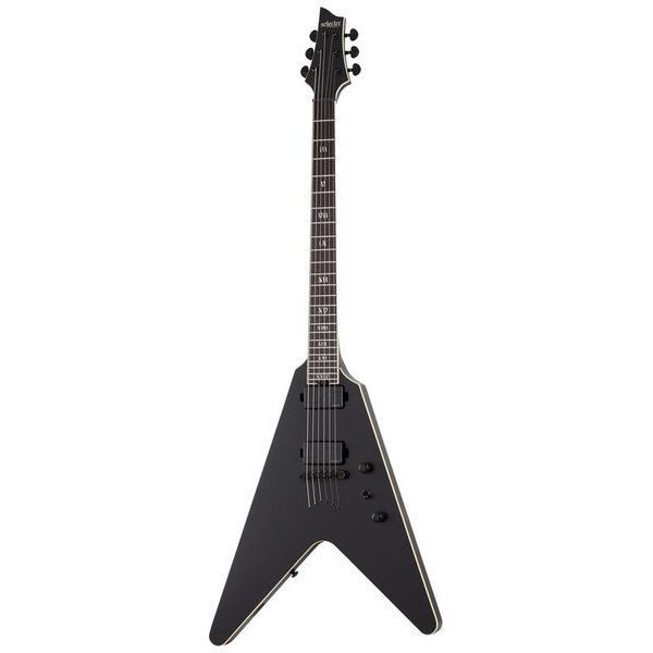 Guitare électrique Schecter V-1 SLS Evil Twin SBK Avis & Test