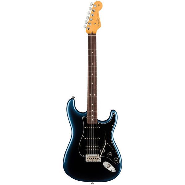 La guitare électrique Fender AM Pro II Strat HSS DK NIT : Test et Avis