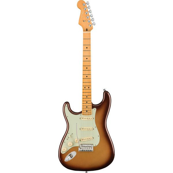 La guitare électrique Fender AM Ultra Strat MN MBST LH : Test, Avis, Comparatif