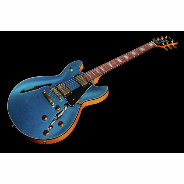 Harley Benton HB-35Plus Metallic Blue (Guitare électrique) / Test et Avis