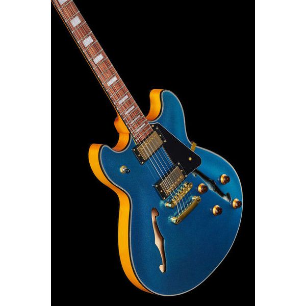 Harley Benton HB-35Plus Metallic Blue (Guitare électrique) / Test et Avis