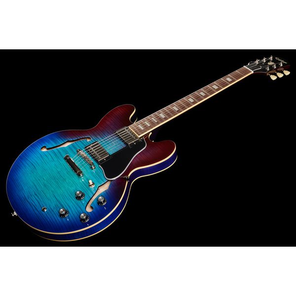 La guitare électrique Epiphone ES-335 Figured Blueberry Burst : Test, Avis et Comparatif