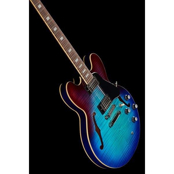 La guitare électrique Epiphone ES-335 Figured Blueberry Burst : Test, Avis et Comparatif