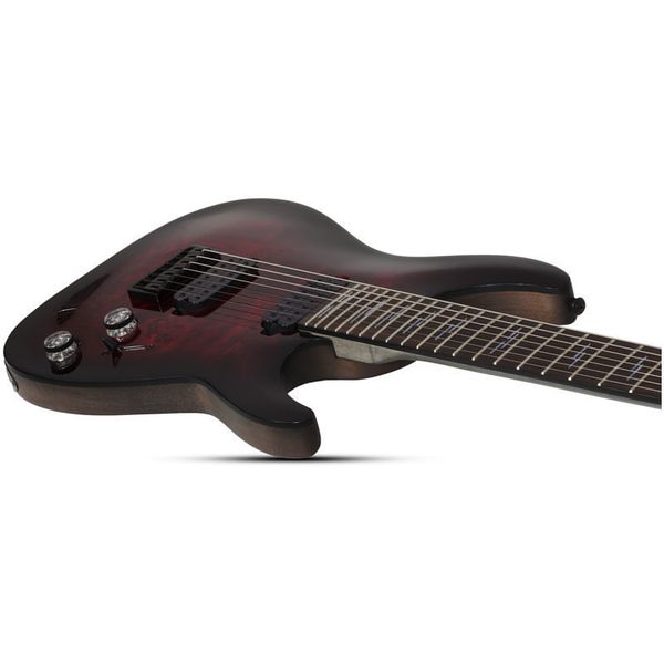 Schecter Omen Elite-7 Black Ch Burst (Guitare électrique) / Test et Avis