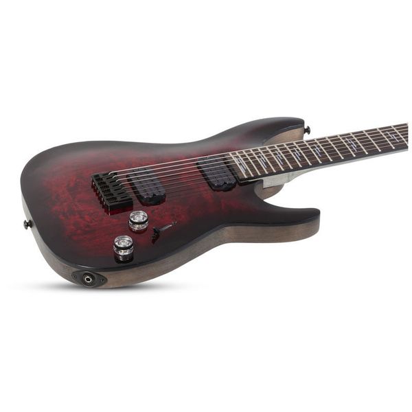 Schecter Omen Elite-7 Black Ch Burst (Guitare électrique) / Test et Avis